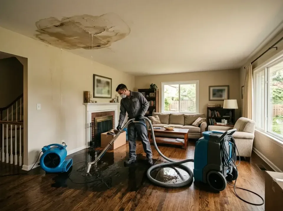 attic-pipe-burst-ceiling-drip-008 — frequently asked questions, Water Damage Restoration & Carpet Care in West Sacramento, CA
